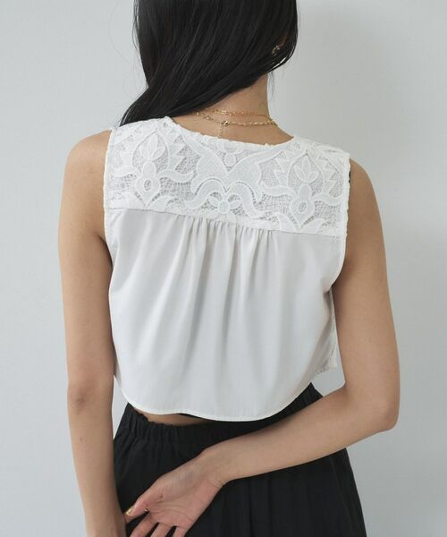 GALLEST / ギャレスト シャツ・ブラウス | ショートレースジレ | 詳細10