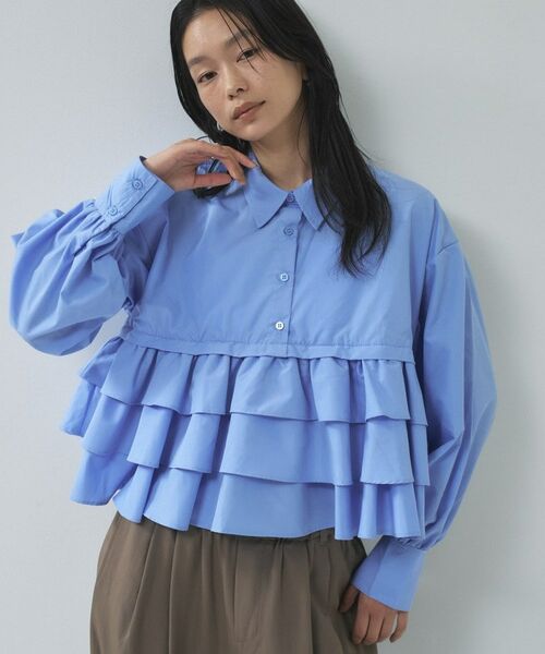 GALLEST / ギャレスト シャツ・ブラウス | 【一部店舗限定】ティアードフリルシャツ | 詳細2