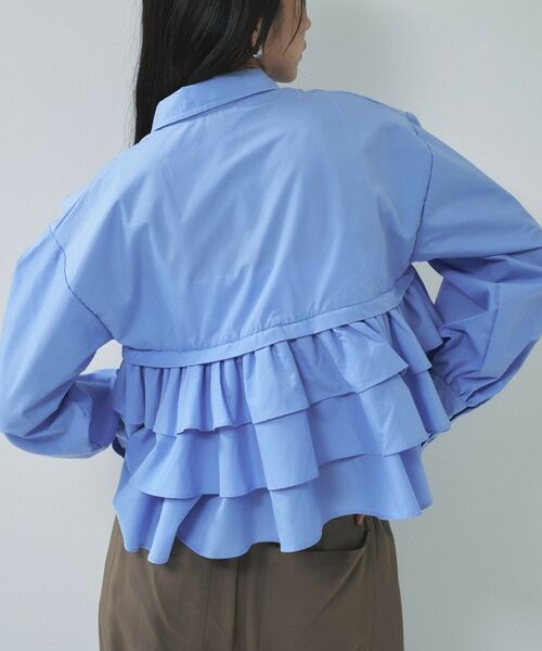 GALLEST / ギャレスト シャツ・ブラウス | 【一部店舗限定】ティアードフリルシャツ | 詳細4