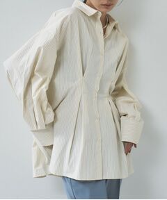 GALLEST / ギャレスト シャツ・ブラウス | 【一部店舗限定】ストライプタックシャツ