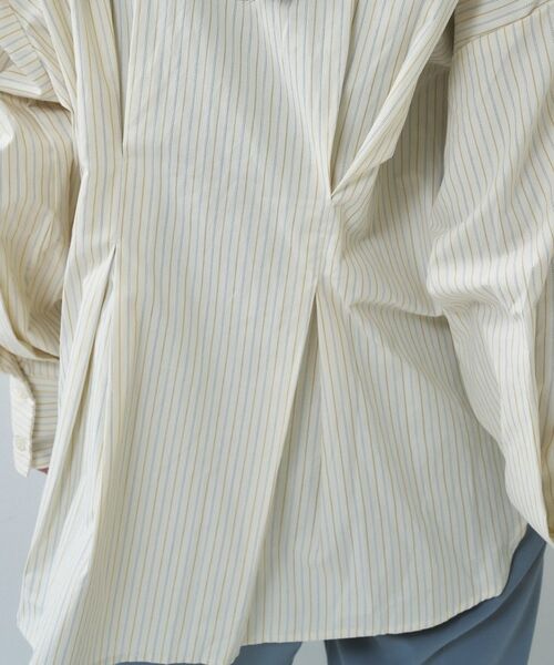 GALLEST / ギャレスト シャツ・ブラウス | 【一部店舗限定】ストライプタックシャツ | 詳細13