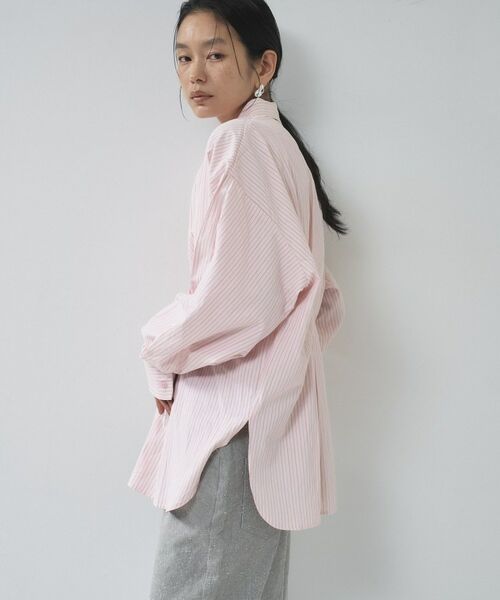 GALLEST / ギャレスト シャツ・ブラウス | 【一部店舗限定】ストライプタックシャツ | 詳細17