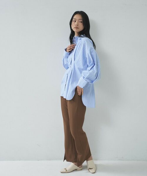 GALLEST / ギャレスト シャツ・ブラウス | 【一部店舗限定】ストライプタックシャツ | 詳細2
