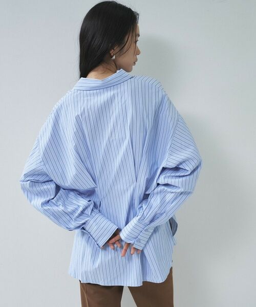 GALLEST / ギャレスト シャツ・ブラウス | 【一部店舗限定】ストライプタックシャツ | 詳細6