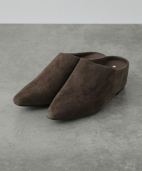 GALLEST / ギャレスト サンダル | 【REMME】スエードミュール（ブラウン(044)）