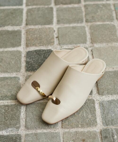 GALLEST / ギャレスト サンダル | 【LE VERNIS】Toe ring Mules | 詳細6