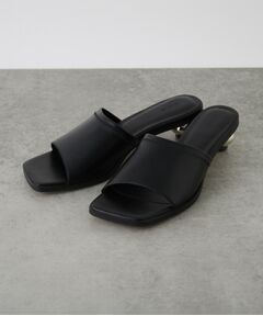 GALLEST / ギャレスト サンダル | 【LE VERNIS】Metal heel sandals