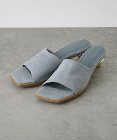 GALLEST / ギャレスト サンダル | 【LE VERNIS】Metal heel sandals