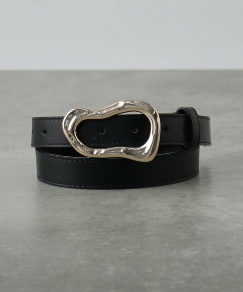 GALLEST / ギャレスト ベルト・サスペンダー | 【LE VERNIS】Poire belt（ブラック(019)）