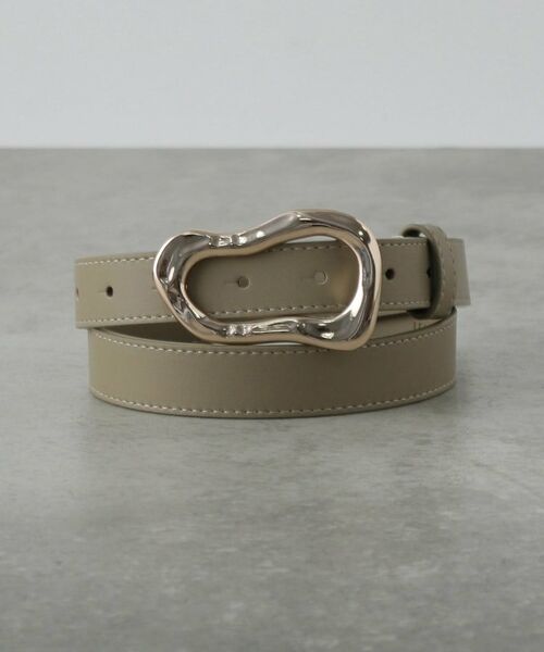 GALLEST / ギャレスト ベルト・サスペンダー | 【LE VERNIS】Poire belt（モカブラウン(042)）