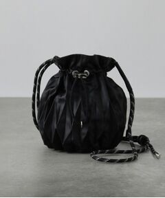 GALLEST / ギャレスト ショルダーバッグ | 【RECAMIER】プリーツ巾着 small