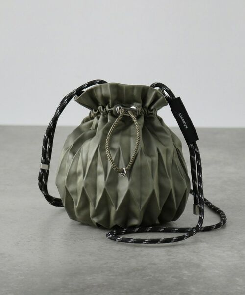 GALLEST / ギャレスト ショルダーバッグ | 【RECAMIER】プリーツ巾着 small | 詳細1