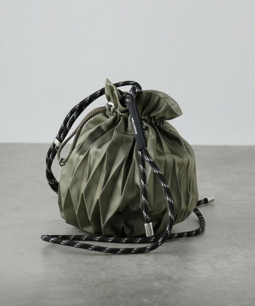 GALLEST / ギャレスト ショルダーバッグ | 【RECAMIER】プリーツ巾着 small | 詳細2