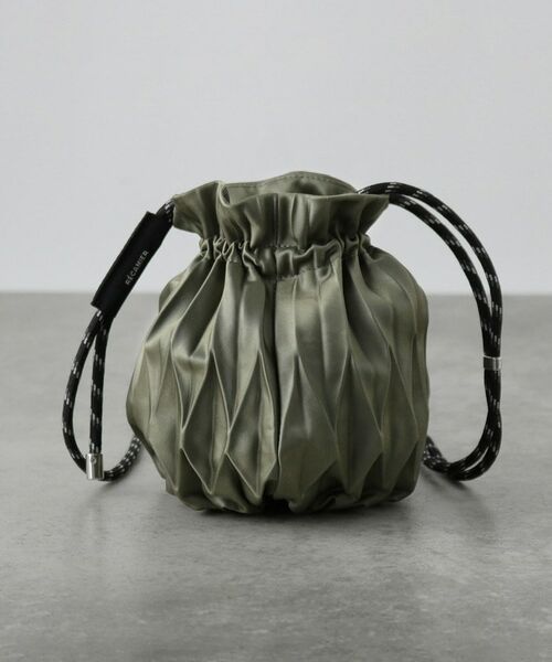 GALLEST / ギャレスト ショルダーバッグ | 【RECAMIER】プリーツ巾着 small | 詳細3