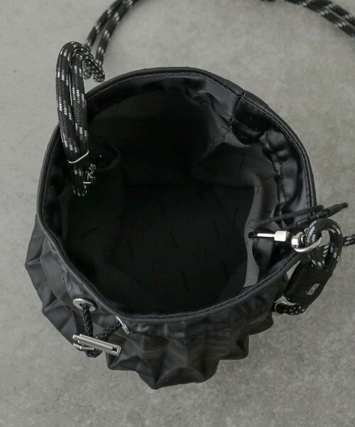 GALLEST / ギャレスト ショルダーバッグ | 【RECAMIER】プリーツ巾着 small | 詳細7