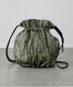 GALLEST / ギャレスト ショルダーバッグ | 【RECAMIER】プリーツ巾着 middle