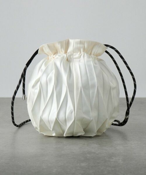 GALLEST / ギャレスト ショルダーバッグ | 【RECAMIER】プリーツ巾着 middle | 詳細3