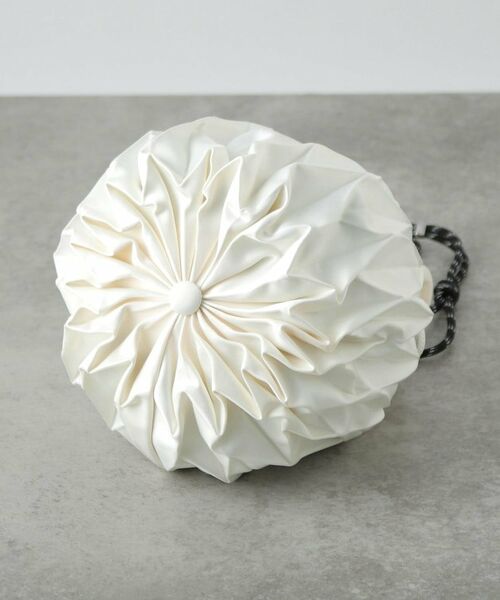 GALLEST / ギャレスト ショルダーバッグ | 【RECAMIER】プリーツ巾着 middle | 詳細4