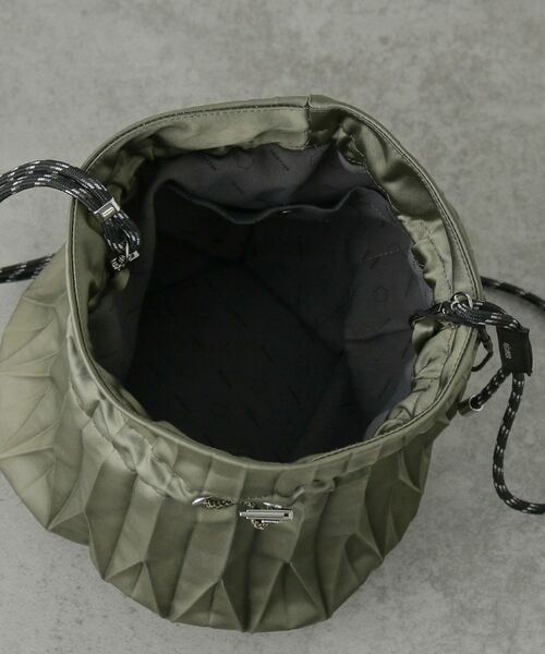 GALLEST / ギャレスト ショルダーバッグ | 【RECAMIER】プリーツ巾着 middle | 詳細7