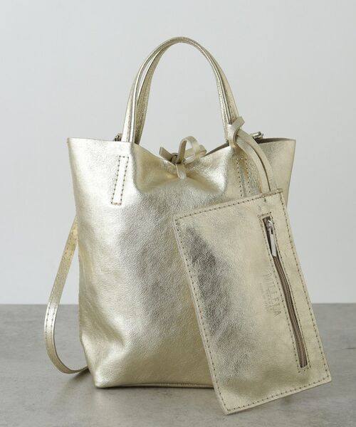 GALLEST / ギャレスト トートバッグ | 【MILLELA FIRENZE】メタリックミニトートバッグ | 詳細1