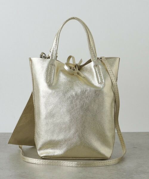 GALLEST / ギャレスト トートバッグ | 【MILLELA FIRENZE】メタリックミニトートバッグ | 詳細3