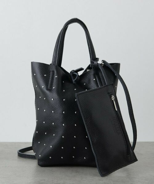 GALLEST / ギャレスト トートバッグ | 【MILLELA FIRENZE】スタッズミニトートバッグ(ブラック(019))