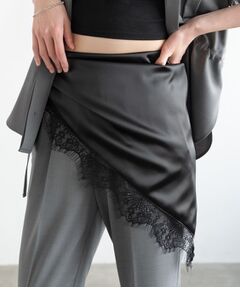 GALLEST / ギャレスト マフラー・ショール・スヌード・ストール | サテンレーススカーフ