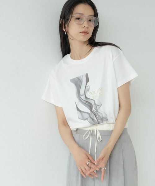 GALLEST / ギャレスト Tシャツ | プリントロゴTシャツ（ホワイト(101)）