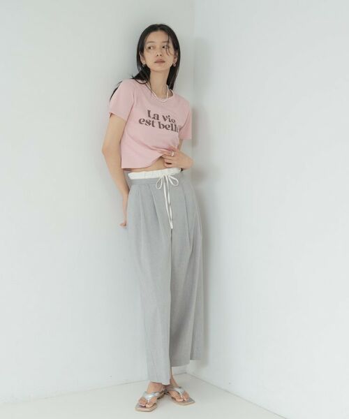 GALLEST / ギャレスト Tシャツ | ロゴタイトTシャツ | 詳細1