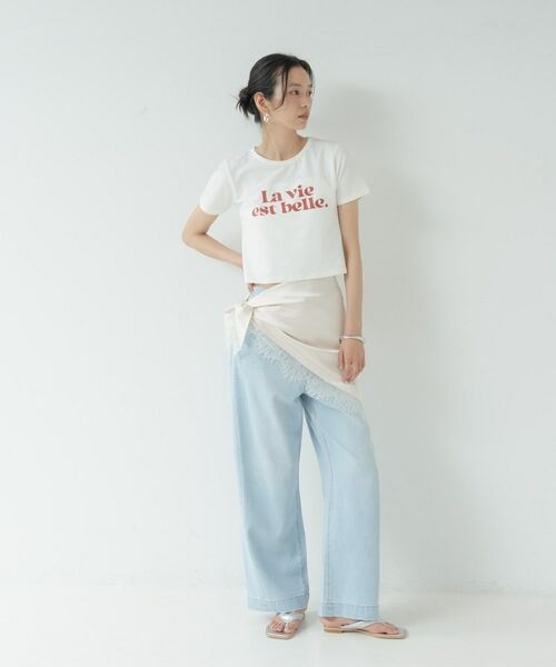 GALLEST / ギャレスト Tシャツ | ロゴタイトTシャツ | 詳細9