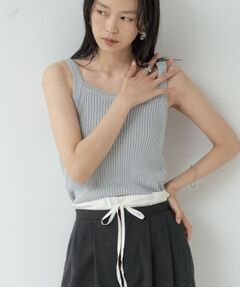 GALLEST / ギャレスト キャミソール・チューブトップ | ラメニットタンクトップ