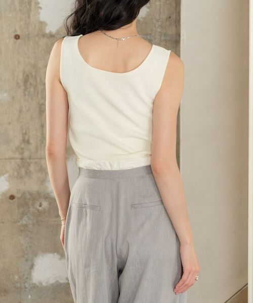 GALLEST / ギャレスト ニット・セーター | スクエアニットタンク | 詳細5