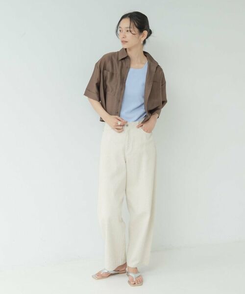 GALLEST / ギャレスト ニット・セーター | スクエアニットタンク | 詳細6