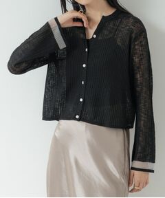 GALLEST / ギャレスト カーディガン・ボレロ | シアーフレアスリーブカーディガン【接触冷感】