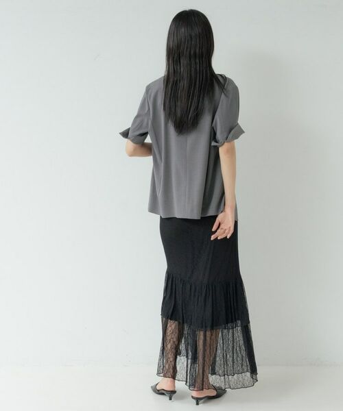 GALLEST / ギャレスト テーラードジャケット | Comfy SET UP｜ハーフスリーブジャケット【セットアップ対応／通勤／接触冷感／UVカット】 | 詳細10