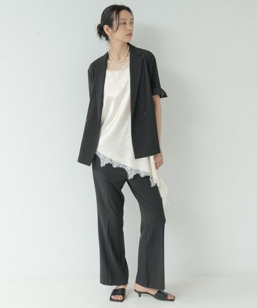 GALLEST / ギャレスト テーラードジャケット | Comfy SET UP｜ハーフスリーブジャケット【セットアップ対応／通勤／接触冷感／UVカット】 | 詳細16