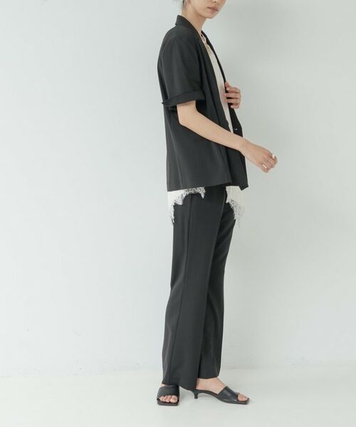 GALLEST / ギャレスト テーラードジャケット | Comfy SET UP｜ハーフスリーブジャケット【セットアップ対応／通勤／接触冷感／UVカット】 | 詳細17