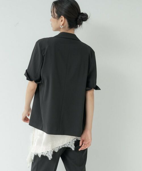 GALLEST / ギャレスト テーラードジャケット | Comfy SET UP｜ハーフスリーブジャケット【セットアップ対応／通勤／接触冷感／UVカット】 | 詳細20