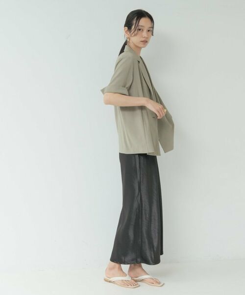 GALLEST / ギャレスト テーラードジャケット | Comfy SET UP｜ハーフスリーブジャケット【セットアップ対応／通勤／接触冷感／UVカット】 | 詳細23