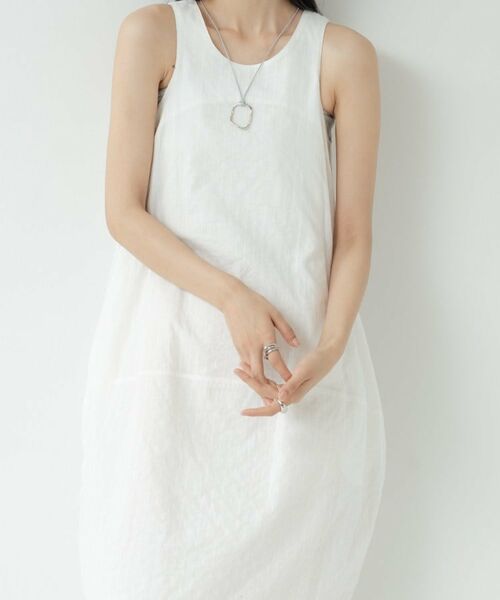 GALLEST / ギャレスト ロング・マキシ丈ワンピース | ミニマルコクーンワンピース | 詳細11