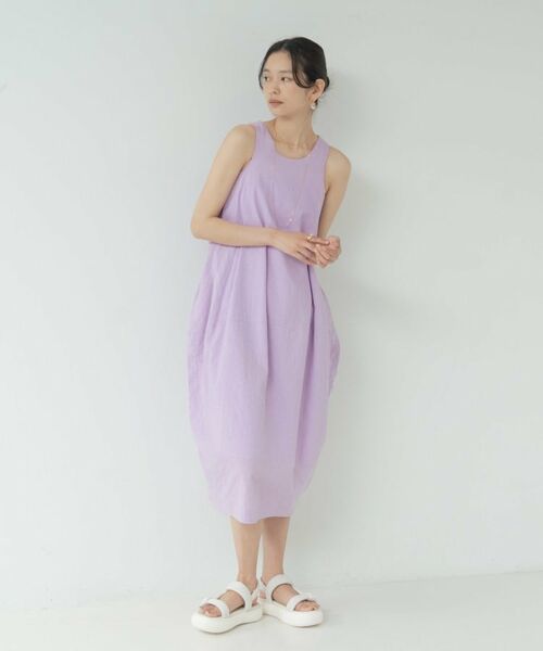 GALLEST / ギャレスト ロング・マキシ丈ワンピース | ミニマルコクーンワンピース | 詳細13