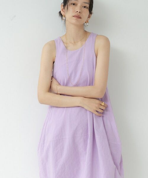 GALLEST / ギャレスト ロング・マキシ丈ワンピース | ミニマルコクーンワンピース | 詳細17