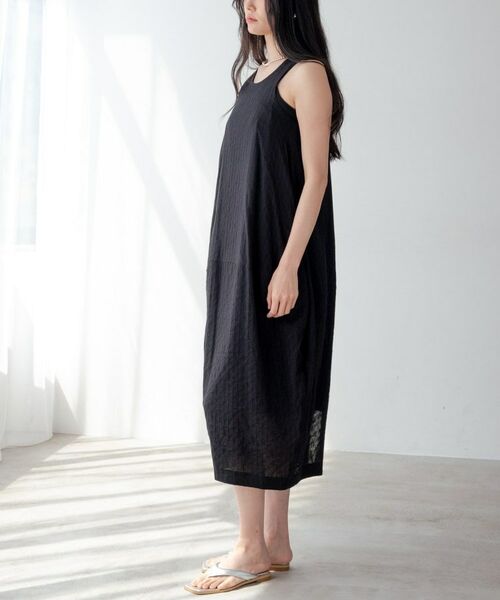 GALLEST / ギャレスト ロング・マキシ丈ワンピース | ミニマルコクーンワンピース | 詳細4