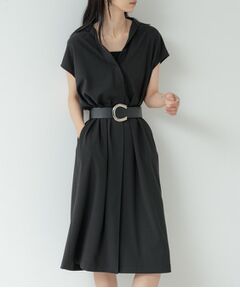 GALLEST / ギャレスト ミニ丈・ひざ丈ワンピース | Comfy SET UP｜スキッパーワンピース【通勤／接触冷感／UVカット】