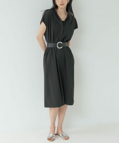 GALLEST / ギャレスト ミニ丈・ひざ丈ワンピース | Comfy SET UP｜スキッパーワンピース【通勤／接触冷感／UVカット】 | 詳細15