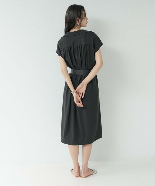 GALLEST / ギャレスト ミニ丈・ひざ丈ワンピース | Comfy SET UP｜スキッパーワンピース【通勤／接触冷感／UVカット】 | 詳細20