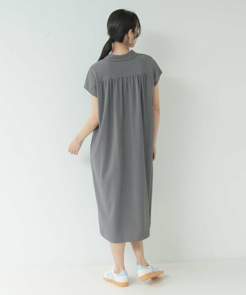 GALLEST / ギャレスト ミニ丈・ひざ丈ワンピース | Comfy SET UP｜スキッパーワンピース【通勤／接触冷感／UVカット】 | 詳細25