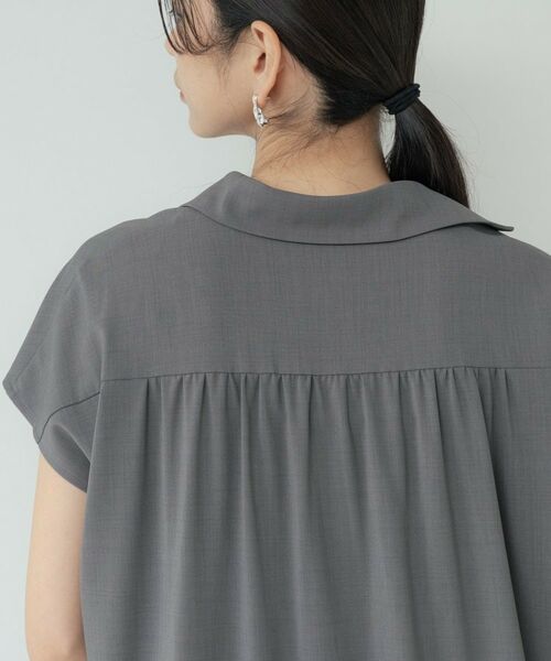GALLEST / ギャレスト ミニ丈・ひざ丈ワンピース | Comfy SET UP｜スキッパーワンピース【通勤／接触冷感／UVカット】 | 詳細29