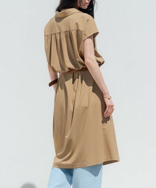 GALLEST / ギャレスト ミニ丈・ひざ丈ワンピース | Comfy SET UP｜スキッパーワンピース【通勤／接触冷感／UVカット】 | 詳細5