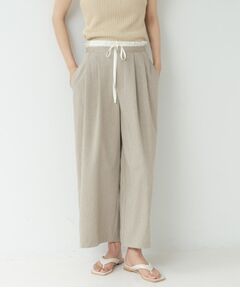 GALLEST / ギャレスト パンツ | イージーリネンタックパンツ